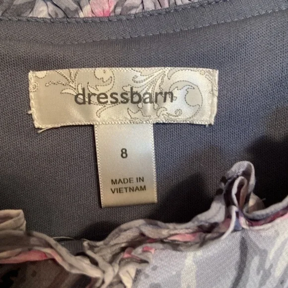 DRESS BARN RUFFLED DRESS - Picture 3 of 8